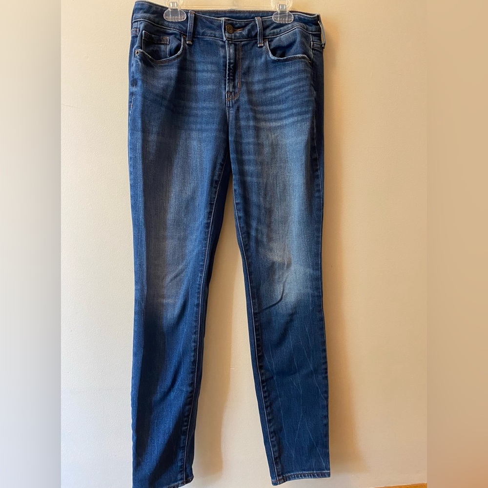 Old Navy blue women’s pop icon skinny jeans size 4